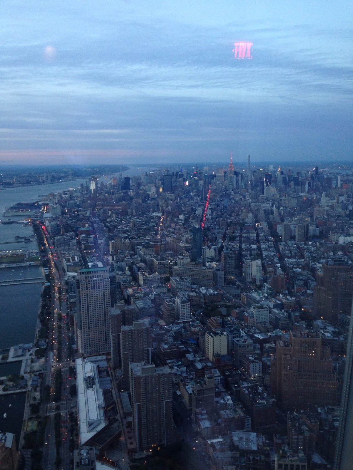 I AM A FORDHAM RAM NYC Views Top of the Freedom Tower