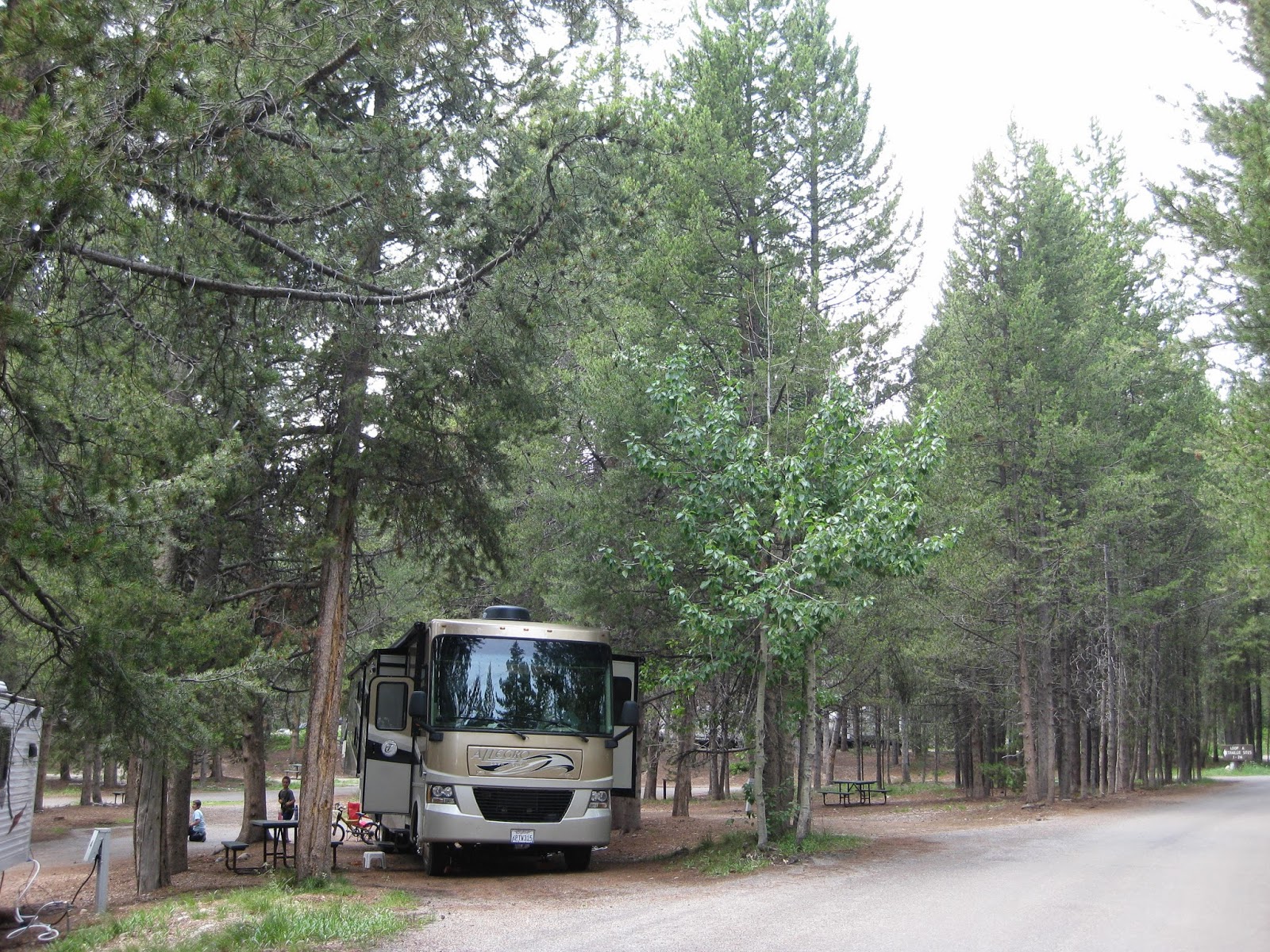 Colter Bay RV Park, Grand Tetons National Park, Wyoming