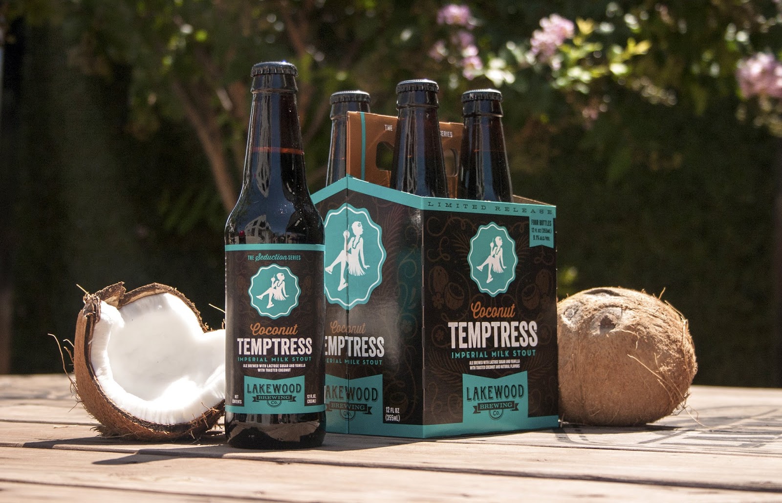 Lakewood now shipping Coconut Temptress Beer in Big D