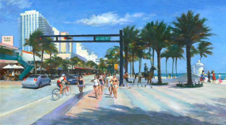 Art by Wang Las Olas A1A Ft Lauderdale Beach